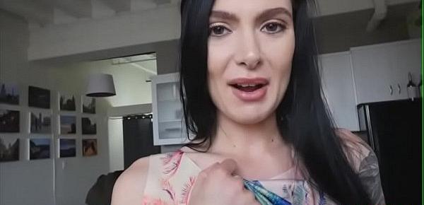  Nasty teen stepsis Marley Brinx loves her some anal